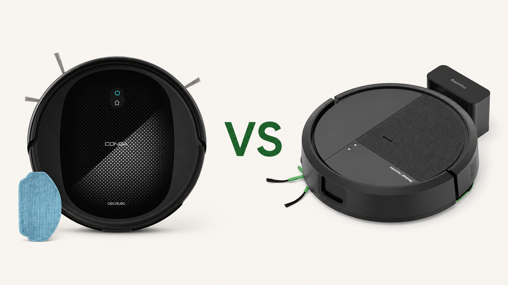 Comparativa Conga M20 vs Roomba Combo 115 2026 cuál comprar